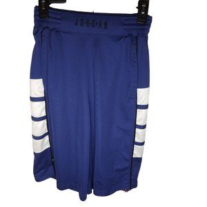 Jordan Purple/White S Men's Basketball Shorts with Black Logo - 589345-424
